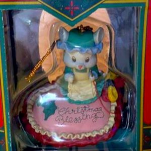 Lustre fame Ltd vintage mouse ornament